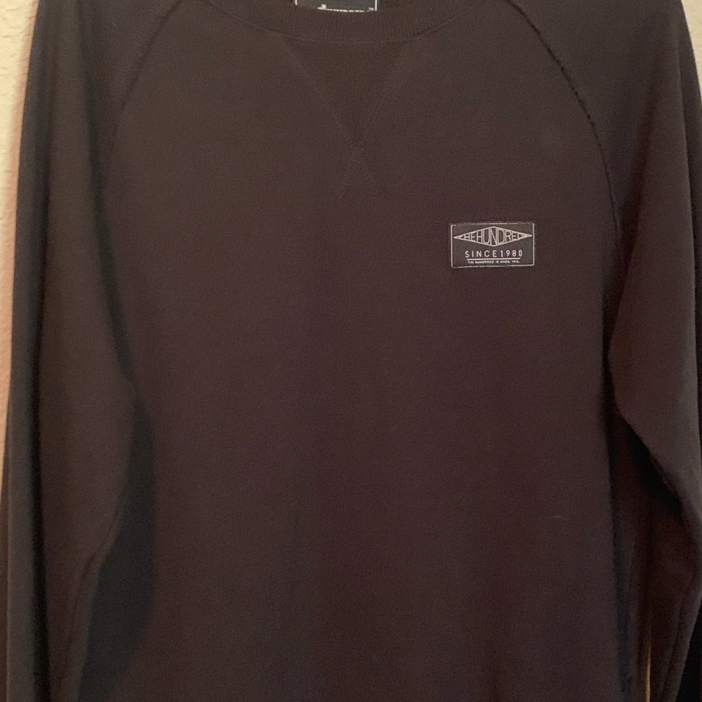 The Hundreds Black Crew Sweatshirt - Picture 2 of 8